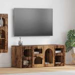 Cabinet TV Lemn vechi 100 x 35 x 40 cm Lemn compozit GartenMobel Dekor