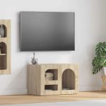 Cabinet TV Stejar Sonoma 60 x 35 x 40 cm Lemn compozit GartenMobel Dekor