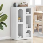 Bufet Alb 59 x 35 x 100,5 cm Lemn compozit GartenMobel Dekor