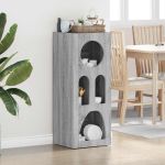 Bufet Gri Sonoma 40 x 35 x 100.5 cm Lemn compozit GartenMobel Dekor