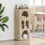 Bufet Stejar Sonoma 40 x 35 x 100,5 cm Lemn compozit GartenMobel Dekor