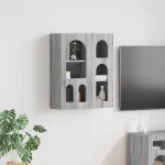 Dulap suspendat Gri Sonoma 59 x 20 x 71.5 cm Lemn compozit GartenMobel Dekor