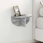 Raft de perete Gri Sonoma 38 x 19 x 19 cm Lemn compozit GartenMobel Dekor