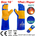 TOTAL - MANUSI DE PROTECTIE - SUDOR - PIELE - MARIME 16 PowerTool TopQuality