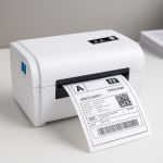 Imprimanta termica awb, wireless, bluetooth, printare 110 mm, 203 dpi, ios si android, alb MultiMark GlobalProd