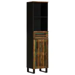 Dulap, 38x34x160 cm, lemn masiv de acacia GartenMobel Dekor