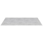 Plăci cu tablouri 4 pcs Argintiu 50 x 40 cm Aluminiu GartenMobel Dekor