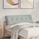 Perna pentru spate Gri deschis 140 x 50 cm GartenMobel Dekor