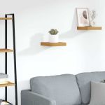 Raft de perete Pe perete Maro 23 x 23,5 x 4 cm Lemn compozit GartenMobel Dekor