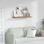 Raft de perete Pe perete Maro 90 x 23,5 x 4 cm Lemn compozit GartenMobel Dekor