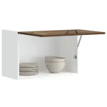 Dulap de bucătărie "Kalmar" din lemn de stejar maro GartenMobel Dekor