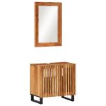 Set mobilier de baie, 2 piese, lemn masiv de acacia GartenMobel Dekor
