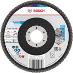 Bosch Disc de slefuire evantai X451, 125mm, 22.23mm, G40 ProAdvanced PowerfulTools