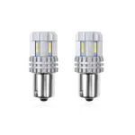 Set becuri auto cu LED CANBUS compatibil P21 R5W/R10W 22 SMD Alb 12V/24V, destinat competitiilor auto sau off-road FAVLine Selection