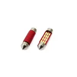 Set becuri auto cu LED CANBUS sofit compatibil C5W 12 SMD 39mm Alb 12/24V, destinat competitiilor auto sau off-road FAVLine Selection