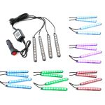 Lumini UnderCar LED - RGB pentru interior sau exterior cu Bluetooth - 12cm ZD65B FAVLine Selection