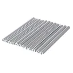 Set 12 ornamente din material reflectorizant pentru spite bicicleta, culoare gri - argintiu FAVLine Selection