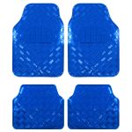 Covorase Auto Universale, model Diamond, culoare Crom Albastru FAVLine Selection