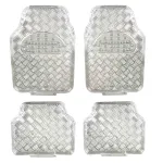 Covorase Auto Universale, model Diamond, culoare Crom Argintiu FAVLine Selection