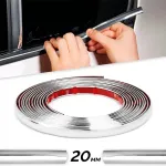 Rola Ornament autoadeziv, 20mm x 15m, culoare Crom SILVER FAVLine Selection