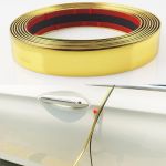 Rola Ornament autoadeziv, 6mm x 15m, culoare Crom GOLD FAVLine Selection