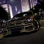 2 x Sticker Reflectorizant "OUTLINE DECO", culoare GALBEN, dimensiune 1cm x 8m FAVLine Selection