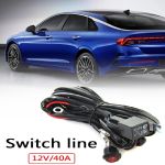 Cablaj cu intrerupator, releu si siguranta pentru montarea barelor sau a proiectoarelor LED FAVLine Selection