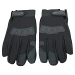 Manusi cu elemente de protectie, cu destinatie Moto, ATV, SSV, QUAD, culoare Neagra FAVLine Selection