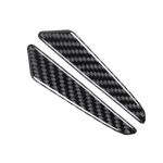 Set 8 elemente de protectie usa "Imitatie Carbon", flexibile, autoadezive, culoare Neagra FAVLine Selection