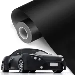 Folie auto pentru colantare integrala, Termoplastica, cu tehnologie "BUBBLE FREE", culoare Negru, finisaj Mat, dimensiune 3,0m x 1,52m FAVLine Selection