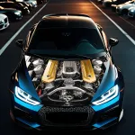 Folie Capota Auto "Hood Art" rezistenta la exterior, marime S (150 x 110cm) - Cod: AVX-CAPOTA-018S FAVLine Selection