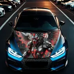 Folie Capota Auto "Hood Art" rezistenta la exterior, marime S (150 x 110cm) - Cod: AVX-CAPOTA-025S FAVLine Selection