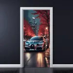 Folie imprimata color pentru decor Usa, dimensiune 200 x 90cm, model: AVX-DR08 FAVLine Selection