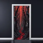 Folie imprimata color pentru decor Usa, dimensiune 200 x 90cm, model: AVX-DR12 FAVLine Selection