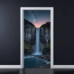 Folie imprimata color pentru decor Usa, dimensiune 200 x 90cm, model: AVX-DR14 FAVLine Selection