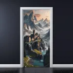 Folie imprimata color pentru decor Usa, dimensiune 200 x 90cm, model: AVX-DR16 FAVLine Selection