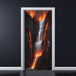 Folie imprimata color pentru decor Usa, dimensiune 200 x 90cm, model: AVX-DR19 FAVLine Selection