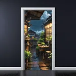 Folie imprimata color pentru decor Usa, dimensiune 200 x 90cm, model: AVX-DR23 FAVLine Selection