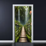 Folie imprimata color pentru decor Usa, dimensiune 200 x 90cm, model: AVX-DR24 FAVLine Selection