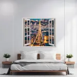 Folie imprimata color pentru decor perete locuinta, dimensiune 125 x 110cm, model: VIEW TO HAVEN 18 FAVLine Selection