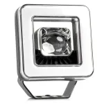 Proiector LED cu Angel Eye model AWL57, pozitie, semnalizare, faza lunga/scurta, pentru Off-Road, ATV, SSV, putere 45W, 8000lm, tensiune 9-36V, dimensiuni 114,5 x 114,5 x 51 mm FAVLine Selection