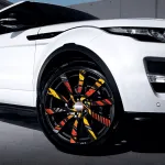 Set 4 Folii Imprimate Outdoor cu EcoSolvent, autoadezive, pentru decorarea jantelor auto, dimetru 60 cm, model FJT-13 FAVLine Selection