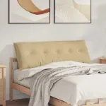 Perna pentru spate Gri Verde 140 x 50 cm Țesătură din corduroy GartenMobel Dekor