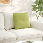 Perna pentru spate Verde deschis 50 x 19 x 45 cm țesătură GartenMobel Dekor