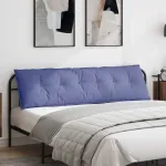 Perna pentru spate Albastru Jeans 180 x 19 x 50 cm țesătură GartenMobel Dekor