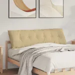 Perna pentru spate Gri Verde 160 x 50 cm Țesătură din corduroy GartenMobel Dekor