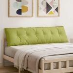 Perna pentru spate Verde deschis 180 x 19 x 50 cm țesătură GartenMobel Dekor