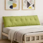 Perna pentru spate Verde deschis 180 x 19 x 50 cm țesătură GartenMobel Dekor