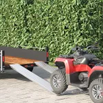 Rampă de Încărcare Argintiu 159 x 23 x 5 cm Oțel Galvanizat GartenMobel Dekor