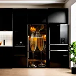 Folie imprimata color pentru decor Frigider, dimensiune 200 x 90cm, model: AVX-FR32 FAVLine Selection